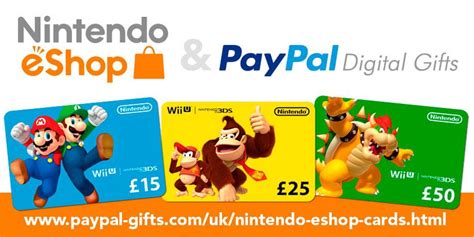We did not find results for: Nintendo eShop cards: you can now buy/gift cards via PayPal - NeoGAF