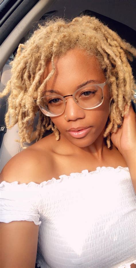 Pin By Corner Spa On Hair And Beauty Locs Hairstyles Blonde Natural