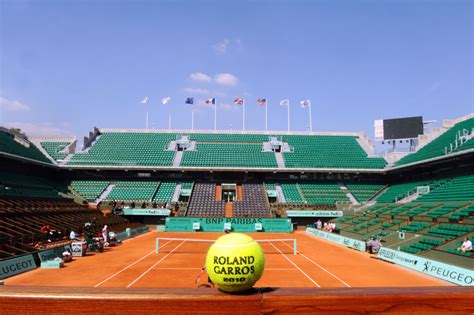 Roland Garros Stadium Heavy Downpour At French Open Revives Impulse