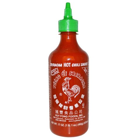 [huy Fong] Sriracha Hot Chili Sauce 후퐁 스리라차 소스 17oz 482g