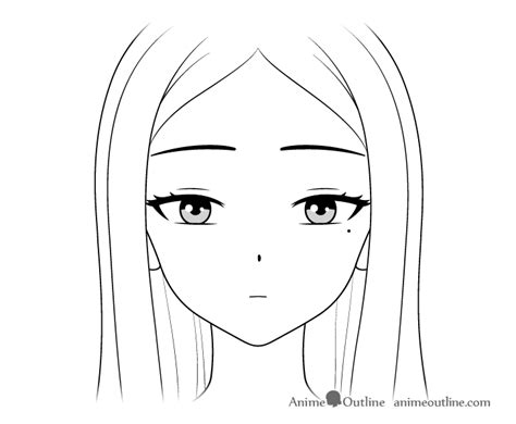 How To Draw A Girl Face Step By Step Easy Howto Techno