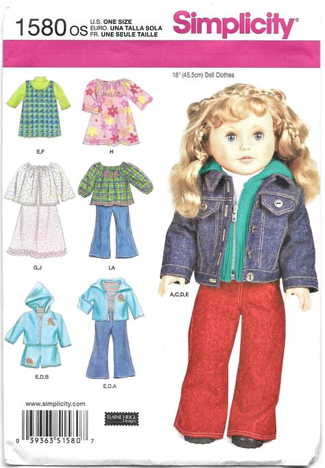 New Wardrobe Doll Clothes For 18dolls Elaine Heigl Etsy 18 Inch Doll Clothes Pattern Doll