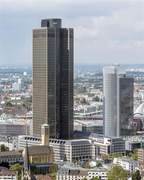 Frankfurt Am Main Tower 185 Ansicht Vom Deutsche Bank Hochhaus 20130525