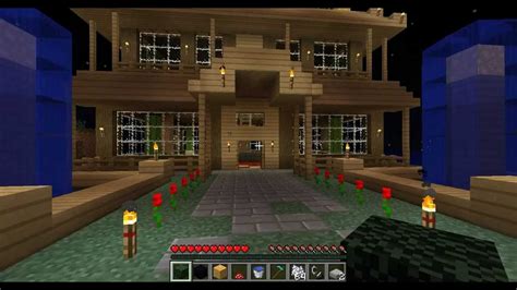 Minecraft Mini Mansion Youtube