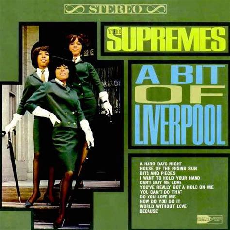 The Supremes A Bit Of Liverpool 1964 Beatles Albums Motown