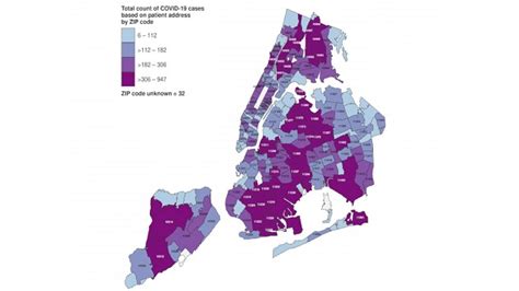 Nyc Map Shows Which Neighborhoods Have Been Hit Hardest By