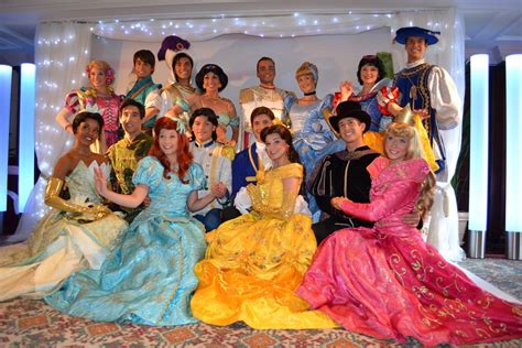Meeting The Disney Princesses And Princes At The Princess And Pirates