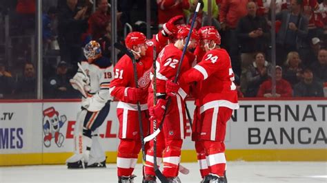 Red Wings Top Oilers To Snap 8 Game Slide Cbc Sports