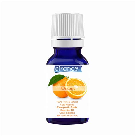 Orange Essential Oil Cold Pressed 100 Pure And Natural Therapeutic