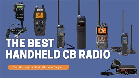 The Best Handheld Cb Radio