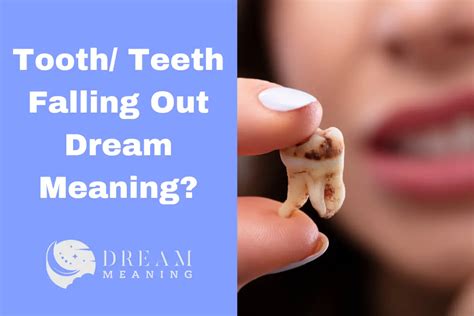 Dream Meaning Of Teeth Falling Out What Does It Mean The Dream Meaning