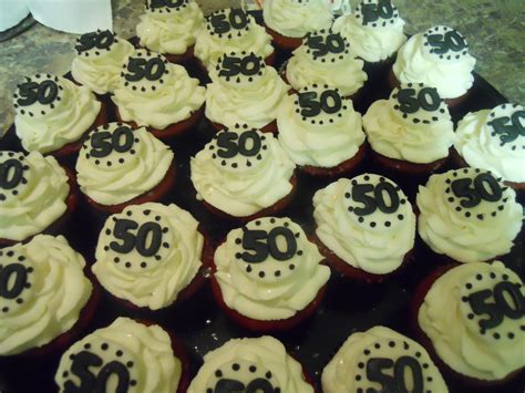 Posh Cupcakes 50th Birthday