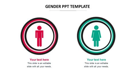 attractive grand gender powerpoint template presentation