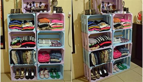 7 Ide Lemari DIY Cocok Untuk Kamar Sempit Anak Kos ...