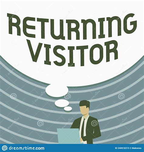 Conceptual Caption Returning Visitor Word For When Someone Returns To