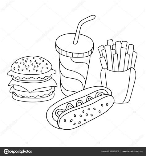 Hamburguesa Kawaii Para Colorear Dibujando Con Laraytoons Dibujos De