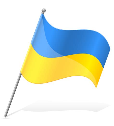 Flag Of Ukraine Vector Illustration 513733 Vector Art At Vecteezy