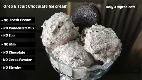 From fruit fillings to rich chocolate, these pour and dump recipes are delicious and a great dessert to serve a crowd. Oreo Biscuit Chocolate Ice Cream 3 Ingredients Without ...