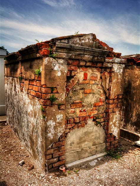 Saint Louis Cemetery No 1 Brick Grave Photograph By Greg And Chrystal