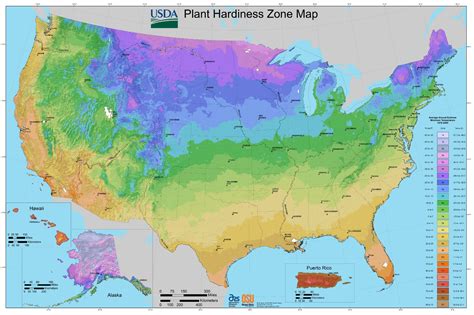 Us Dept Of Agriculture New Hardiness Zones Show Impact Of Global Warming