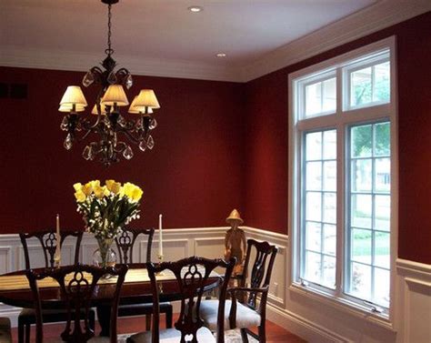 Dining Room Traditional Dining Room Red Walls Dinning Room Colors
