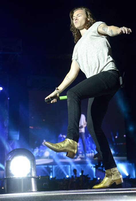 Harry Styles's Boots — One Direction Saint Laurent Chelsea ...
