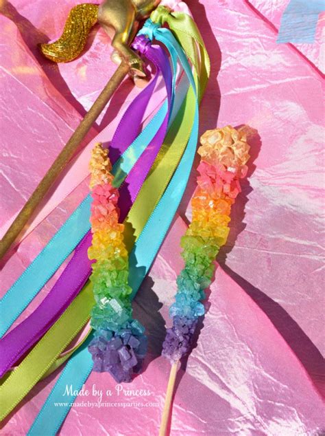 The Original Rainbow Rock Candy Party Food Tutorial