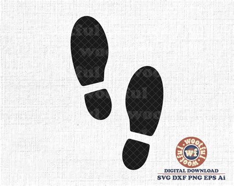 Footsteps Svg Footprints Svg Foot Print Svg Foot Print Clipart Foot