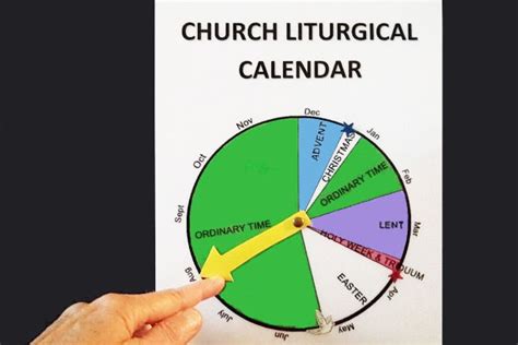 Liturgical Calendar Worksheet Cgs Artofit