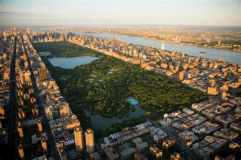 An Aerial View Of Central Park Photograph By Michael S Yamashita