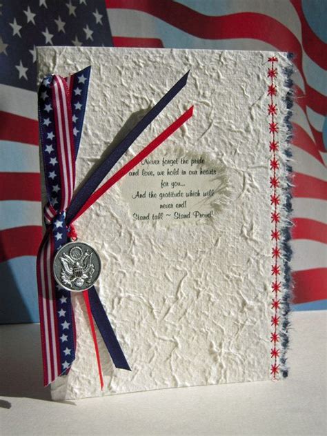 Making cards for soldiers is a wonderful way to show our service men and women we appreciate them! Military Card for Deployed Soldier with Charm of Pride ...
