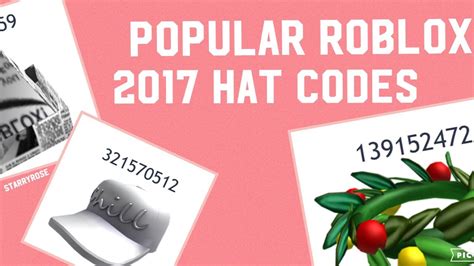 Roblox Hat Id - roblox picture id codes of japan