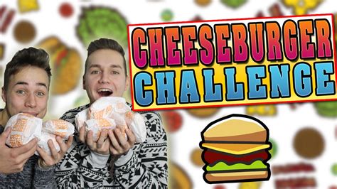 Cheeseburger Challenge Youtube