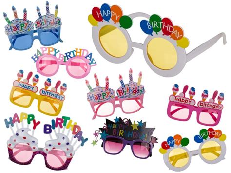 Happy Birthday Eyeglasses Plastic Fun Glasses Party T For Out Of The Blue