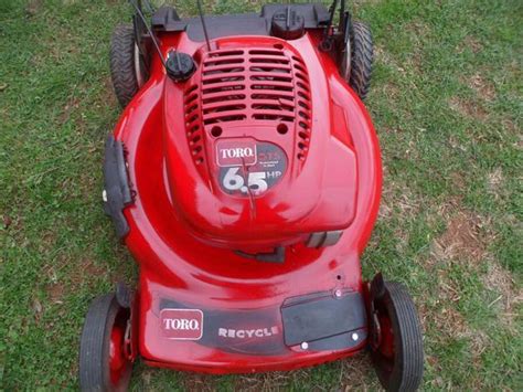 Toro Gts Recycler Self Propelled Mower 65hp 22 Cut Rear Wheel Drive