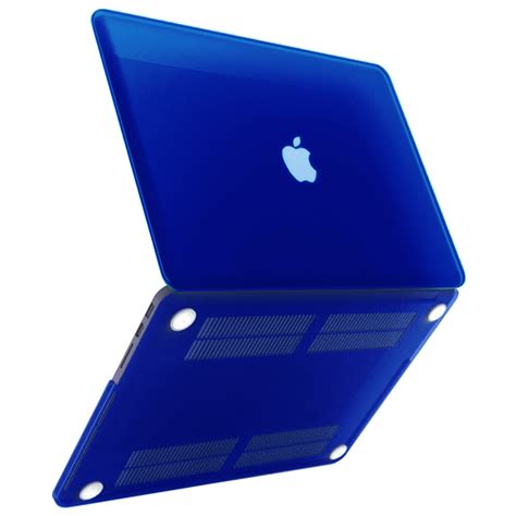 Frosted Hard Case Apple Macbook Pro Retina 13 Inch Dark Blue