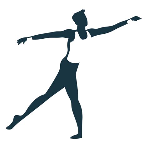 Bailarina Ballet Postura Postura Bailarina Silueta Descargar Png Svg