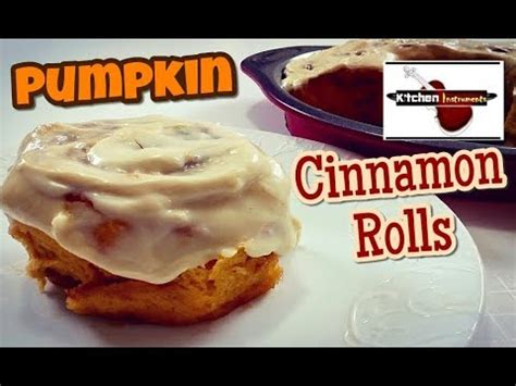 You can pull off this easy pumpkin roll recipe using cake mix to make you look like a boss in the kitchen. Pumpkin Cinnamon Rolls from Scratch! (Cinnamon Roll Recipe) | Kitchen Instruments - YouTube