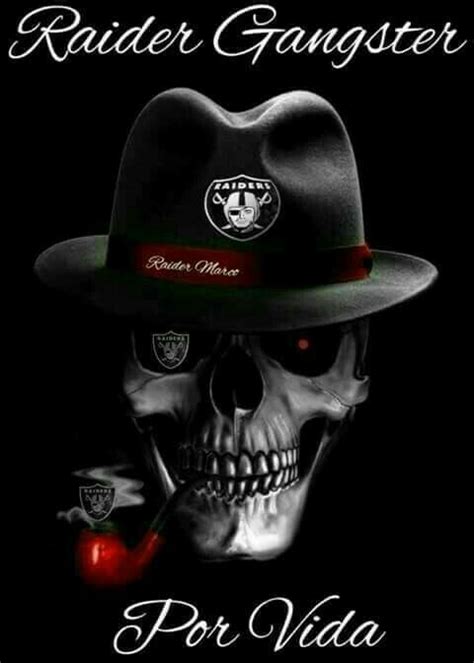 Gangster Raiders Logo Skull Inside My Head