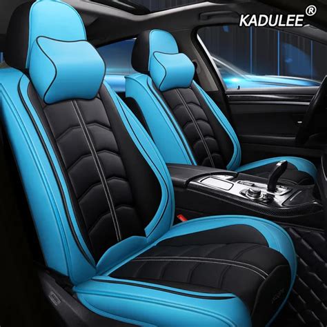 kadulee luxury leather car seat cover for opel vectra c astra j h g meriva insignia zafira a