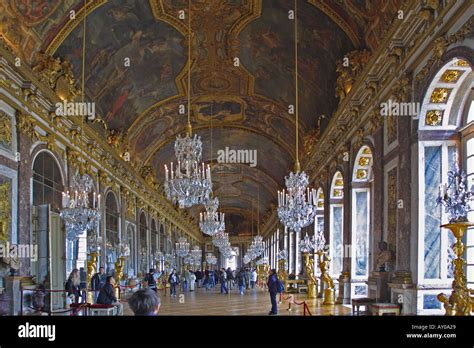 Versailles Hall Of Mirrors Paris France Hi Res Stock Photography And
