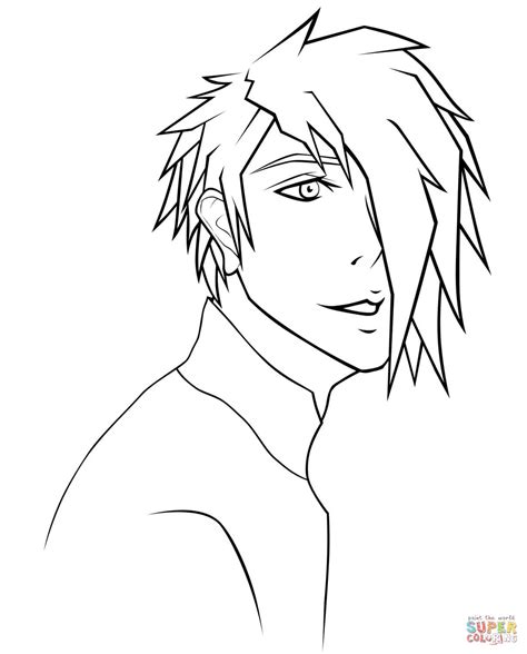 Anime Boy And Girl Coloring Coloring Pages
