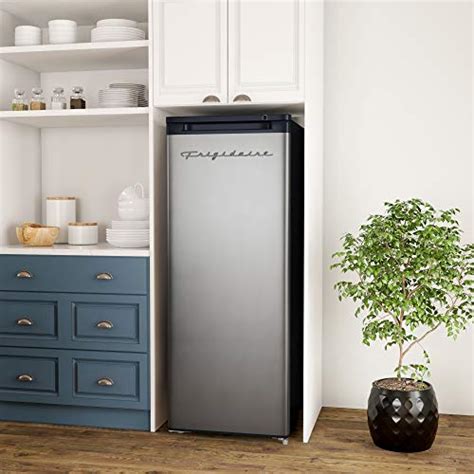 frigidaire efrf696 amz upright freezer 6 5 cu ft stainless platinum design series pricepulse