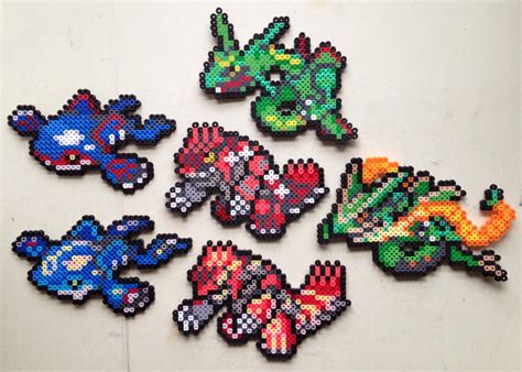 Gen 3 Legendary Weather Trio Kyogre Groudon Primal Etsy Pokemon