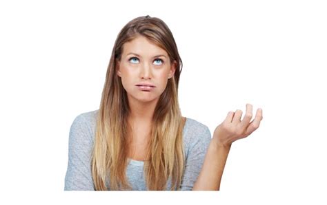 Confused Girl Png Confused Woman Png Transparent Clip Art Library