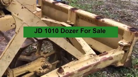 1010 John Deere Dozer Running For Sale Youtube