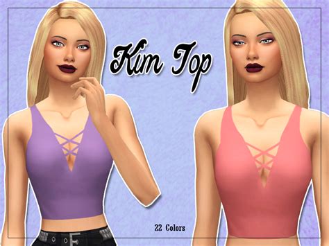 Kass Kim Top Maxis Match Sims 4 Updates ♦ Sims 4 Finds And Sims 4