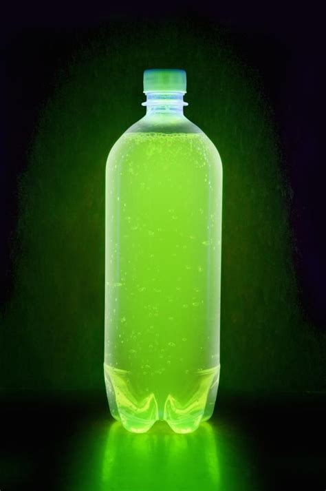How To Make Glow In The Dark Mountain Dew Mountain Dew Glow Homemade