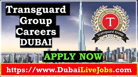 Transguard Group Careers Dubai 2021 Apply Online Now Dubai How To