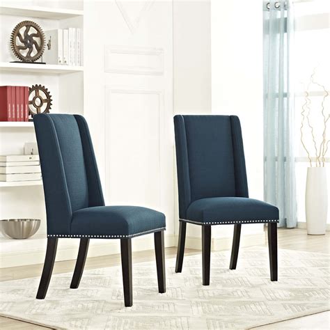 Add a modern touch to your dining room with the dining room collection. Modern Contemporary Urban Design Kitchen Room Dining Chair ( Set of Two), Navy Blue, Fabric Wood ...